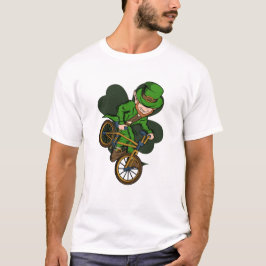 BMX Rider Leprechaun St. Patrick's Day BMX Bike T Shirt