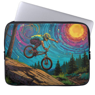 BMX Rider på bergsSlope Laptop Fodral