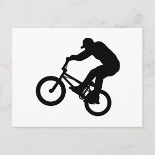 BMX Rider Vykort
