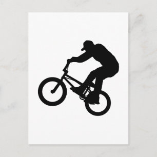 BMX Rider Vykort