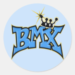 BMX RUNT KLISTERMÄRKE