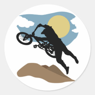BMX RUNT KLISTERMÄRKE