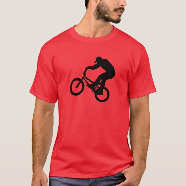 BMX-ryttare T Shirt (Framsida)