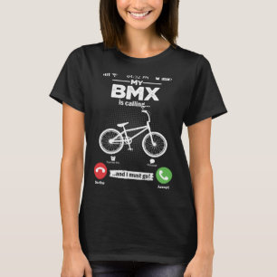 BMX säger att jag måste åka Freestyle Bicycle Hobb T Shirt