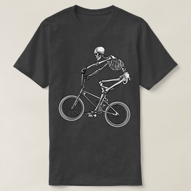 BMX Skeleton T Shirt (Design framsida)