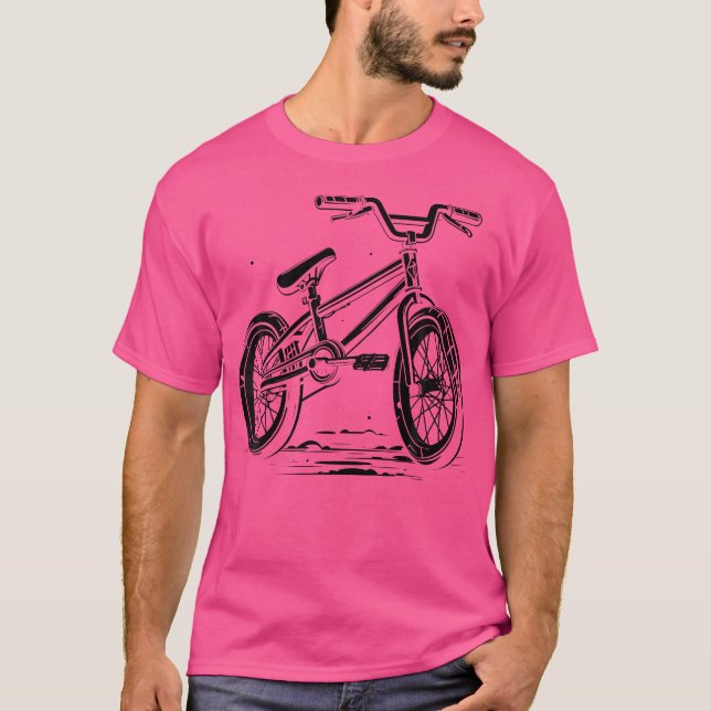 Bmx Sketch T Shirt (Framsida)