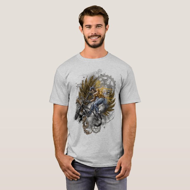 BMX, Sport Rider Tee (Hel framsida)