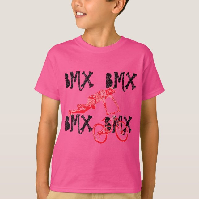 Bmx Sports Bike Team Personalize Destiny Destiny's Tee (Framsida)