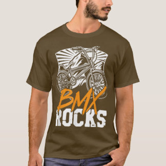 BMX Sten Bike Bicycle Skeleton Biking Cycling Hal T Shirt