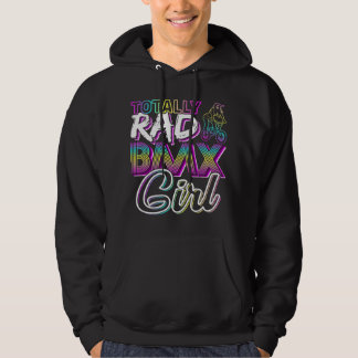 BMX Tävla Cyclocross Tävling Cycling Älskare Coola Hoodie