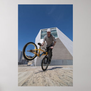 Bmx-träning Poster