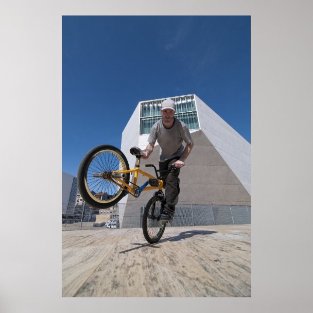 Bmx-träning Poster (Framsidan)