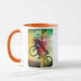 BMX Trick Bicycle Rider Mugg