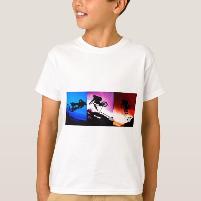 BMX-Triptych T-shirt (Framsida)