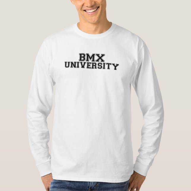 BMX-universiteten Tee Shirt (Framsida)