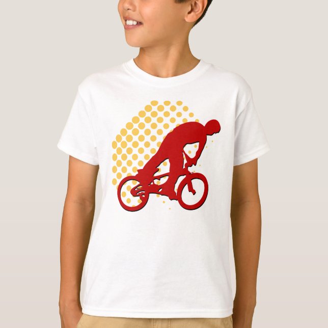 Bmx utslagsplats (pojkar) tee shirt (Framsida)