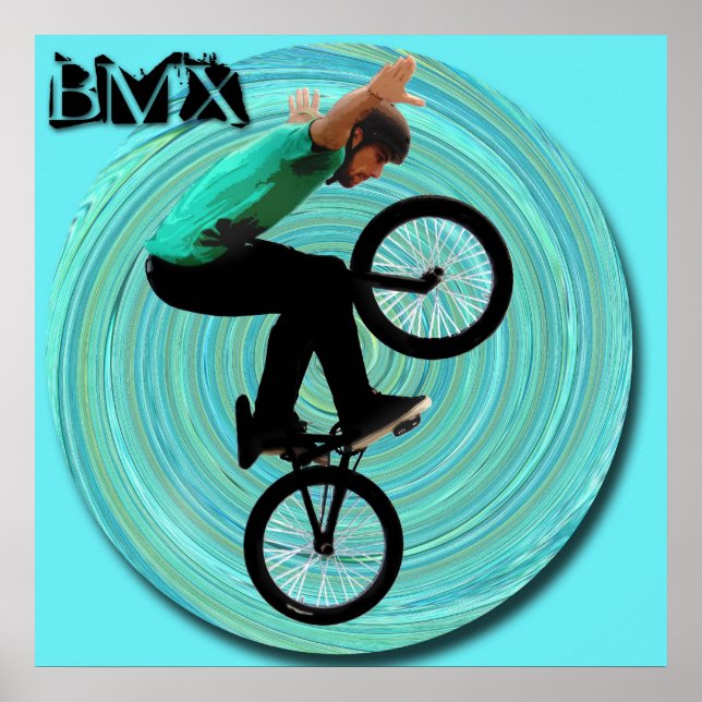 BMX Vortex, Copyright Karen J Williams Poster (Framsidan)