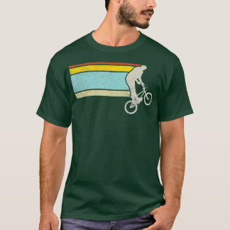 Bmx Wheelie Bike Trick Vintage Flatland Cycling Bi T Shirt