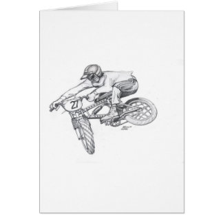 BMXart10ThomLundL Hälsningskort