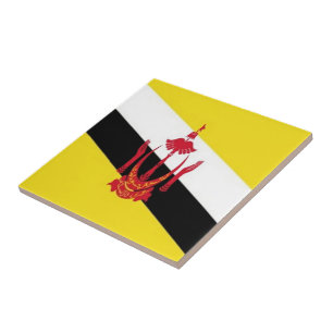 BN001 Bruneian FLAGGA Brunei Kakelplatta