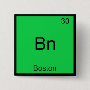 Bn - Boston City Chemistry Inslag Symbol T-Shirt Knapp