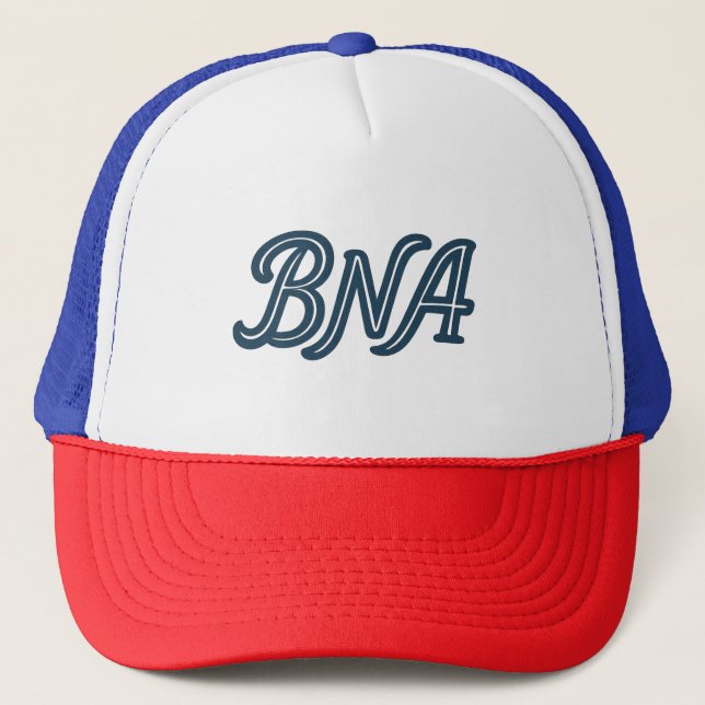 BNA Nashville flygplatskod Skriptutformning - Retr Keps (Framsida)