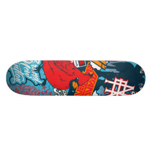 BNI-konstnären mosar Skateboard Bräda 19,5 Cm