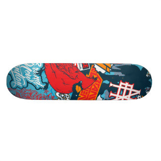 BNI-konstnären mosar Skateboard Bräda 19,5 Cm
