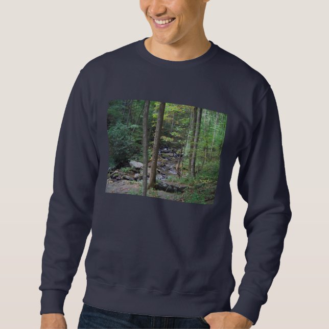 BNskogsmarken strömmer Hoody Långärmad Tröja (Framsida)
