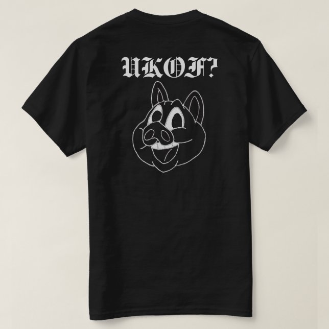 bnw för ukof t shirt (Design baksida)