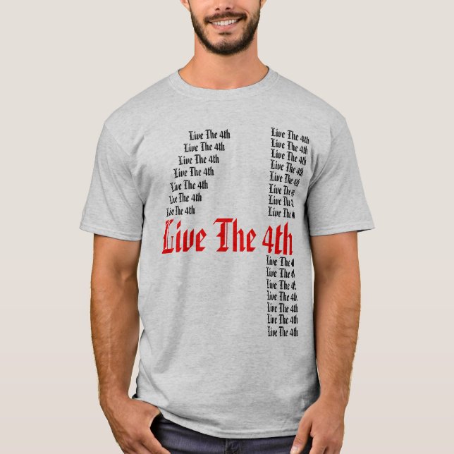 Bo 4th - T-tröja - som skräddarsy T-shirt (Framsida)