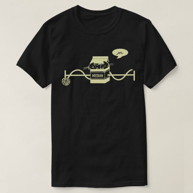 Bo and Whisker Plot Pullover  T Shirt (Design framsida)