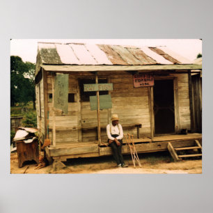 Bo den till salu fisken poster