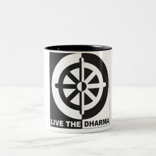 Bo Dharmaen Två-Tonad Mugg