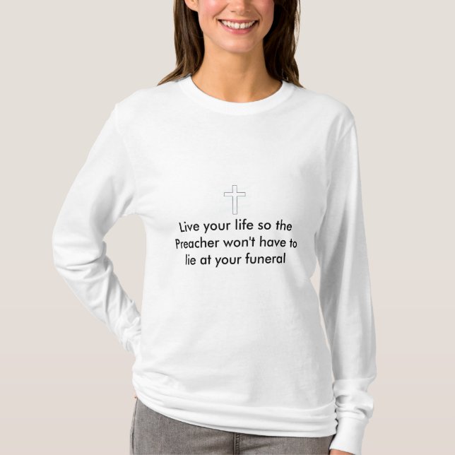 Bo ditt liv t-shirt (Framsida)