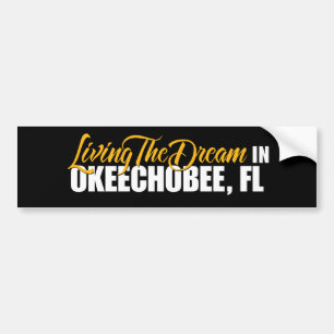 Bo drömmen i Okeechobee Bildekal