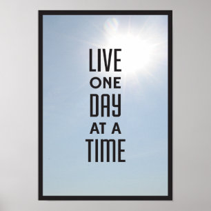 Bo en dag i sänder poster