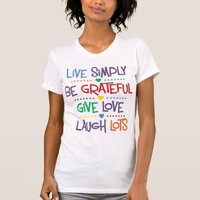 Bo enkelt t-shirt (Framsida)