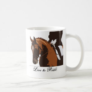 Bo för att rida! kaffemugg