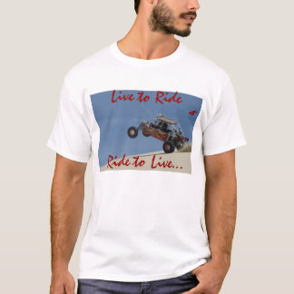 Bo för att rida ritt för att bo… tee shirt
