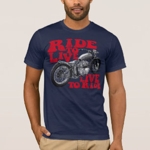 Bo för att rida t-shirt