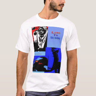 Bo för att scoot, Scoot för att bo Tee Shirt