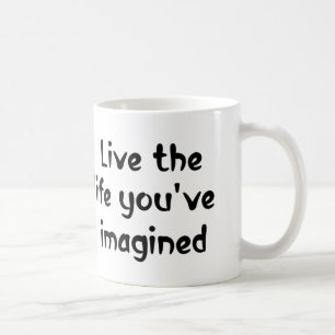 Bo för citationsteckenkaffe koppar för liv den