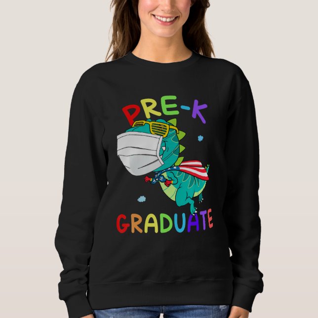 Bo för Student-Toppen T Rex Studenten Ansikte Shirt (Framsida)