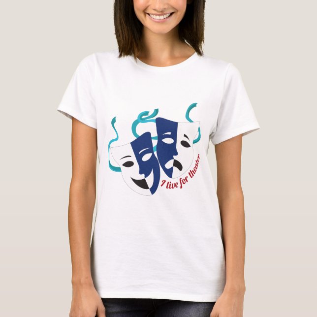 Bo för teater tee shirt (Framsida)