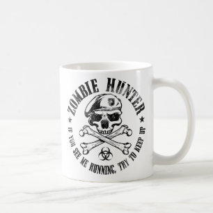 bo för zombiejägareodöda som är dött kaffemugg