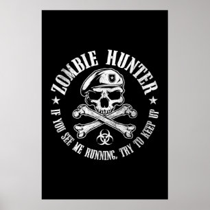 bo för zombiejägareodöda som är dött poster
