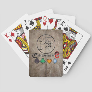 Bo fritt det direkt rika "Mythic" pokerdäcket Spelkort