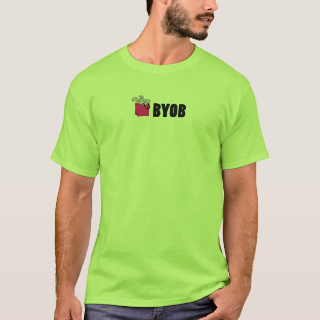 BO GRÖNT: BYOB TEE SHIRT (Framsida)