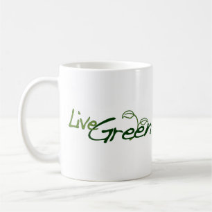Bo grönt kaffemugg